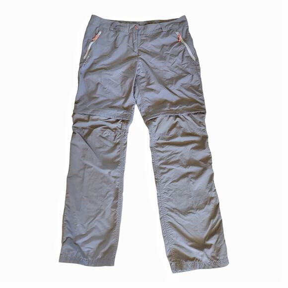DECATHLON Convertible Outdoor Tactical Pants Size S Activewear Gray Shorts - Picture 1 of 11